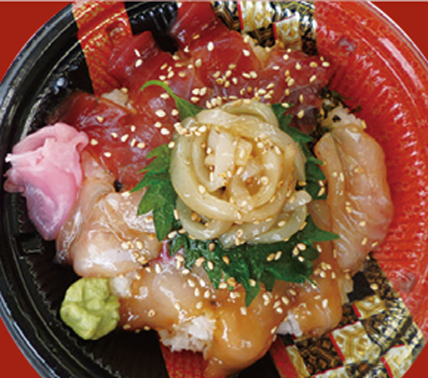 海鮮づけ丼の商品写真