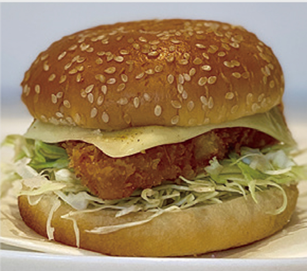 メカジキメンチカツバーガーの商品写真