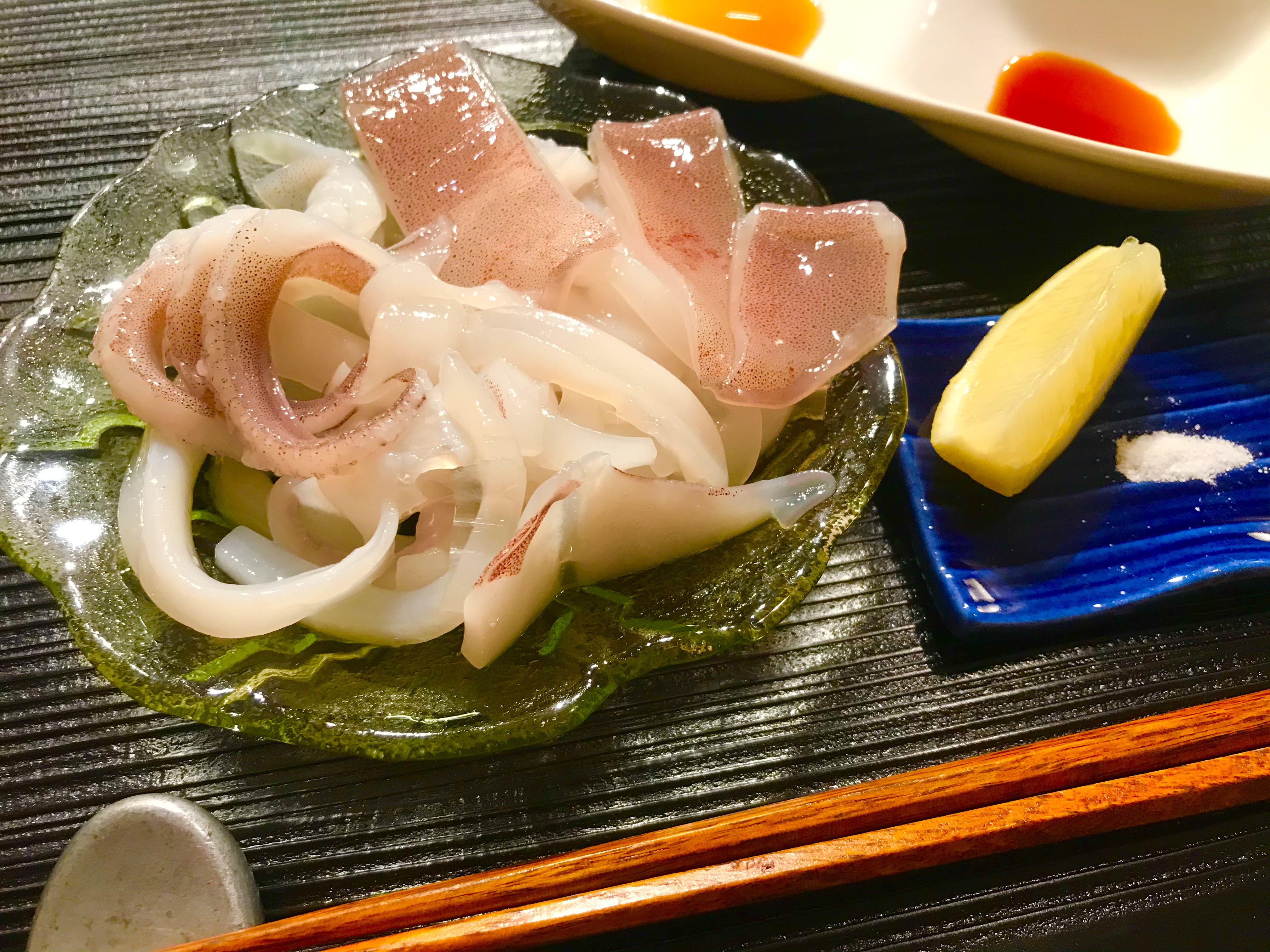 いろんな味で 赤イカのお刺身 おうちで島気分 東京愛らんどレシピ