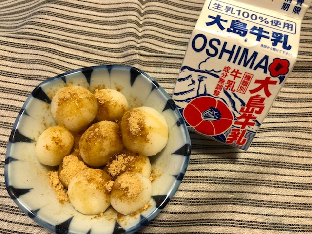 かんたん！牛乳もち