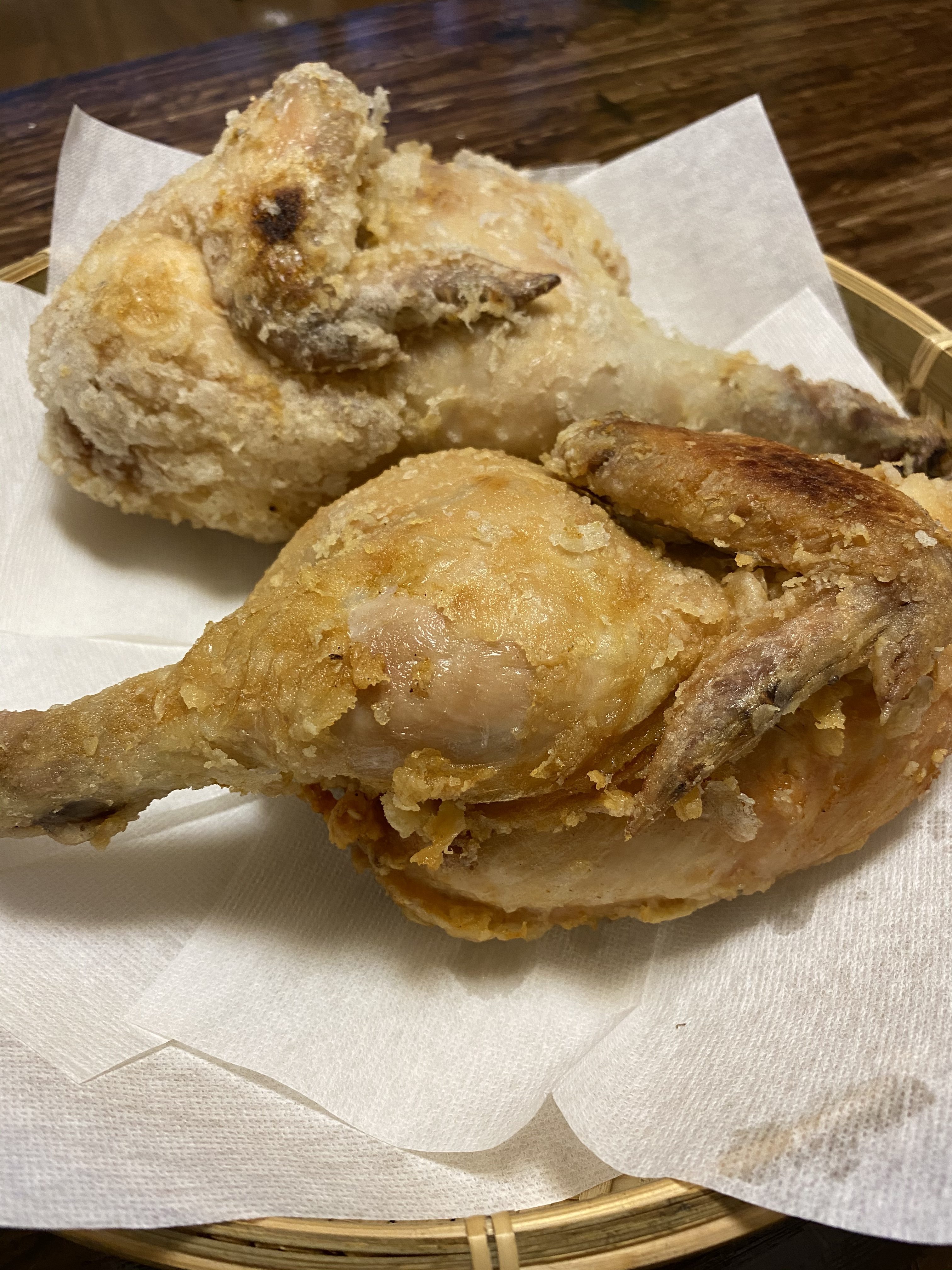 若鶏の半身揚げ